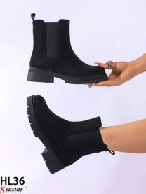 Botki na płaskim  (36-41/12P)