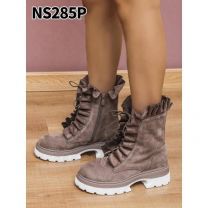 Botki na płaskim  (36-41/12P)