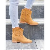 Botki na płaskim  (36-41/12P)