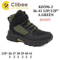 (36-41/12P)Buty sportowe na rzepy chłopięce 