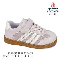 Buty sportowe na rzepy dziewczynka (28-35/8P)