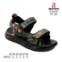 APAWWA_SANDAŁY CHŁOPIĘCE (33-38/12P)