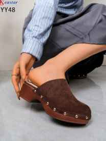 Klapki na obcasie (36-41/12P)