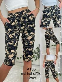 Rybaczki damskie materiałowe (M-2XL/12szt)