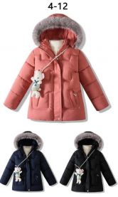 Kurtka dziewcięca - Zimowa (4-12LAT/5szt)