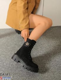 Botki na płaskim  (36-41/12P)