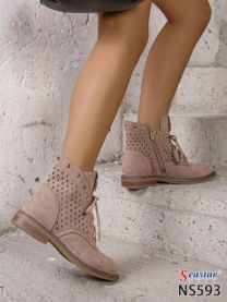 Botki na płaskim  (36-41/8P)