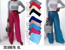 Spodnie kreszowane damskie (uniwersalny/12szt)