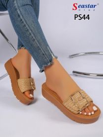 Klapki na koturnie  (36-41/12P)