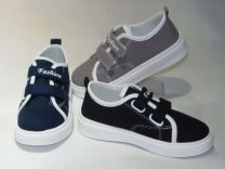 Trampki na rzepy chłopięce (33-38/18P)