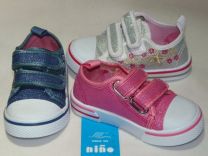 Trampki na rzepy dziewczynka (20-25/18P)