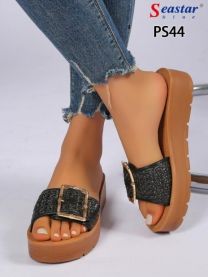 Klapki na koturnie  (36-41/12P)