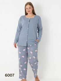 Piżama damska Turecka (XL-4XL/4kpt)