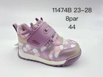 Buty sportowe na rzepy dziewczynka (23-28/8P)