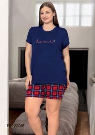 Piżama damska Turecka (2-4XL/3kpt)