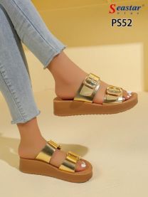 Klapki na koturnie  (36-41/12P)