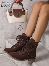 Botki na płaskim  (36-41/8P)