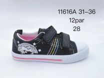 Trampki na rzepy dziewczynka (31-36/12P)