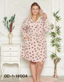 Szlafrok Damskie Turecka (XL-4XL/4szt)