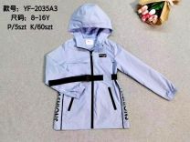 Kurtki dziewczęce jesienne (8-16LAT/5szt)