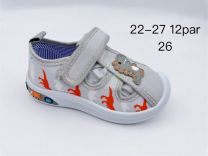 Trampki na rzepy dziewczynka (22-27/12P)