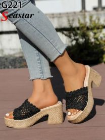 Klapki na obcasie (36-41/12P)