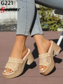 Klapki na obcasie (36-41/12P)