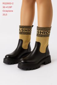 Botki na płaskim  (36-41/8P)