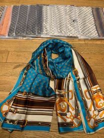 Szaliki damskie (uniwersalny/12szt)