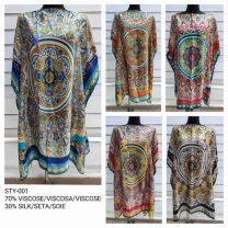 Szaliki damskie (uniwersalny/12szt)