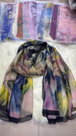 Szaliki damskie (uniwersalny/12szt)