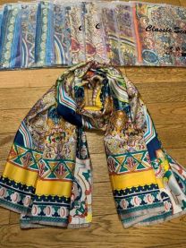 Szaliki damskie (uniwersalny/12szt)