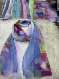 Szaliki damskie (uniwersalny/12szt)