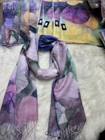 Szaliki damskie (uniwersalny/12szt)