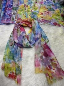 Szaliki damskie (uniwersalny/12szt)