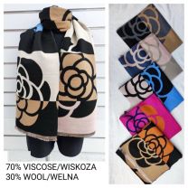 Szaliki damskie (uniwersalny/12szt)