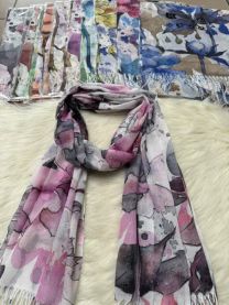 Szaliki damskie (uniwersalny/12szt)