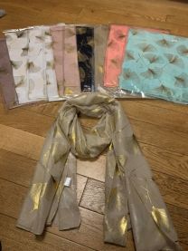 Szaliki damskie (uniwersalny/12szt)