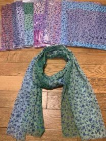 Szaliki damskie (uniwersalny/12szt)