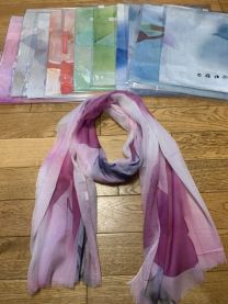 Szaliki damskie (uniwersalny/12szt)