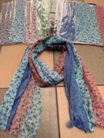 Szaliki damskie (uniwersalny/12szt)