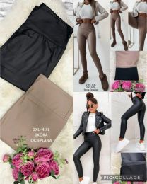 Spodnie ekoskóra damskie (2-5XL/12szt)