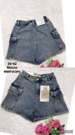 Szorty jeans damskie (34-42/10szt)