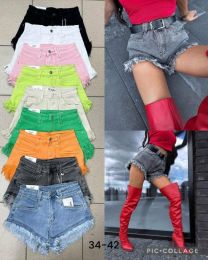 Szorty jeans damskie (34-42/10SZT)