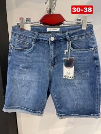 Spodenki jeans damskie (30-38/10szt)