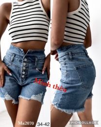 Spodenki jeans damskie (34-42/10szt)