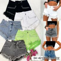 Szorty jeans damskie (34-42/10szt)