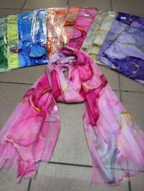 Szaliki damskie (uniwersalny/12szt)