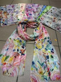 Szaliki damskie (uniwersalny/12szt)