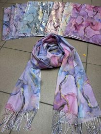 Szaliki damskie (uniwersalny/12szt)